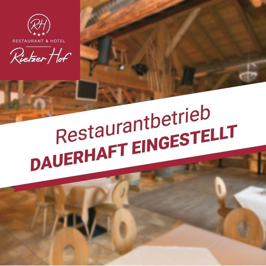 Hotel Rietzer Hof מראה חיצוני תמונה